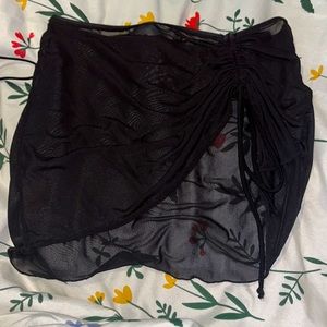 Bathing suit skirt cover-up